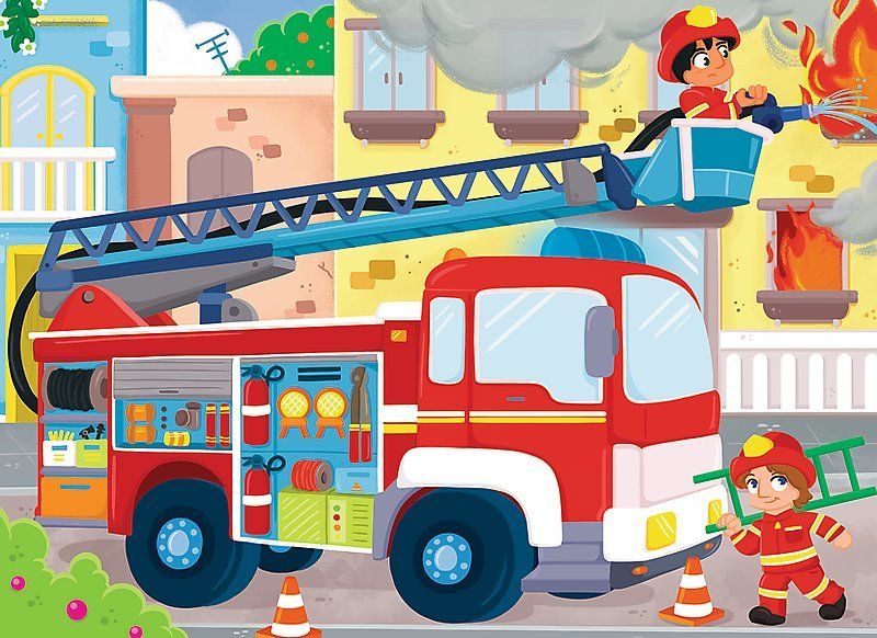 TREFL Puzzle Hasiči 20 dílků - obrázek 1
