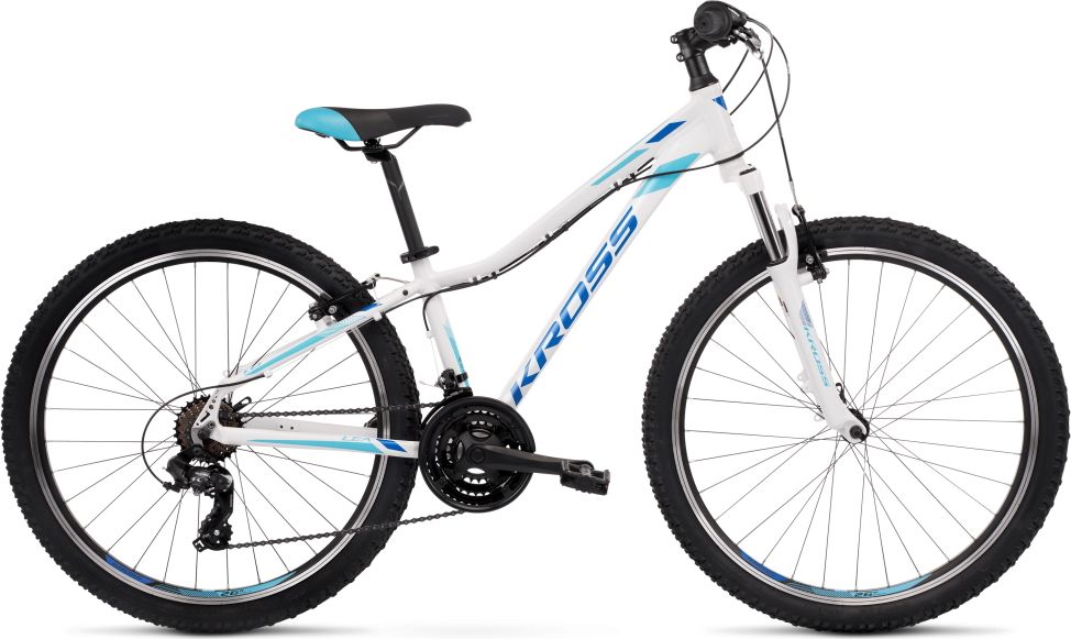 Kross Kross Lea 1.0 26" - model 2022 bílo-modrá - XS (15") - obrázek 1