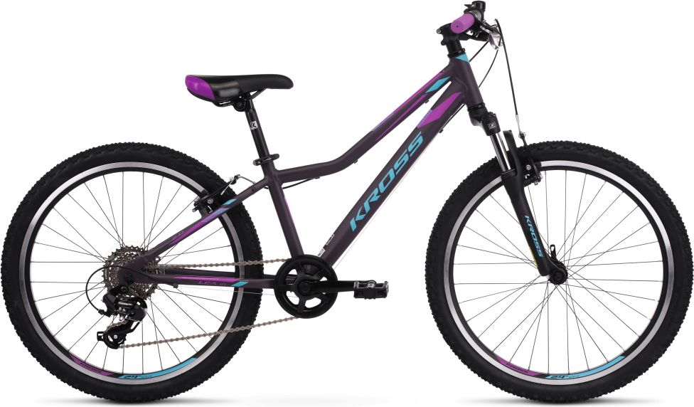 Kross LEA JR 2.0 24" - model 2020 stříbrná/růžová/bílá - 12" - obrázek 2