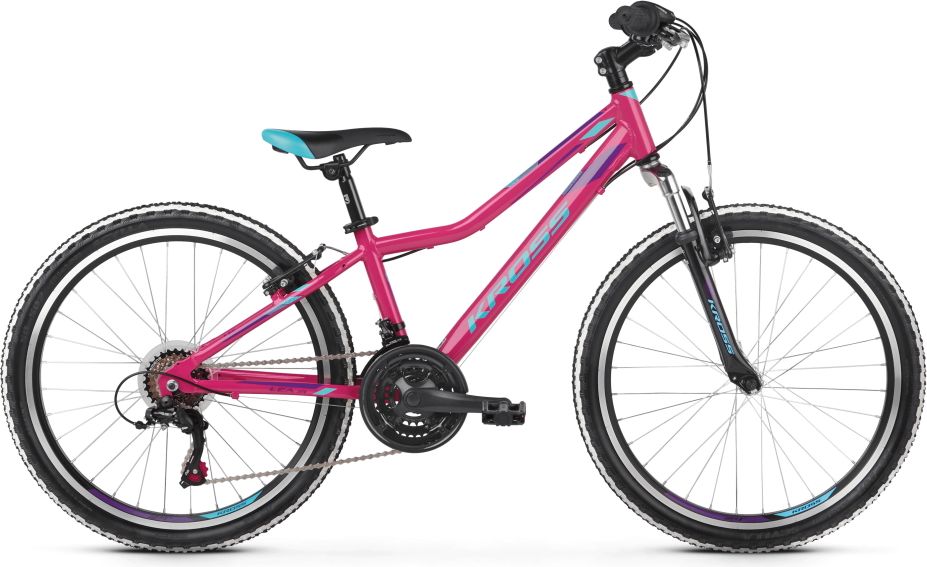 Kross LEA JR 1.0 24" - model 2020 bílá/růžová/fialová - 12" - obrázek 2