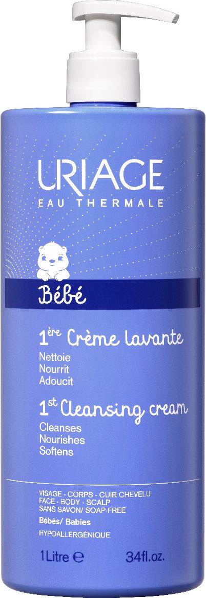Uriage Bébé Mycí krém pro nejmenší 1000 ml - obrázek 1