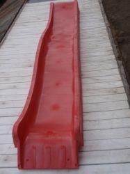 Skluzavka Jungle Gym pro podestu ve výšce 1,5m červená - obrázek 3