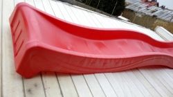 Skluzavka Jungle Gym pro podestu ve výšce 1,5m červená - obrázek 7