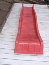 Skluzavka Jungle Gym pro podestu ve výšce 1,2m červená - obrázek 4