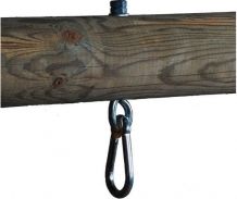 Houpačkový hák typ O 100mm, M10 - obrázek 1