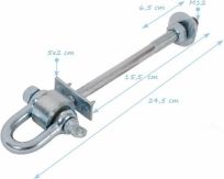 Houpačkový hák typ D+ M12x160mm - obrázek 2