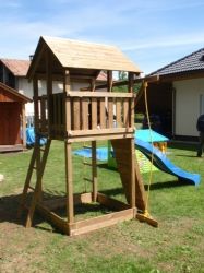 Dětské hřiště Palis Gym Honzík výška podesty 125cm, materiál smrk/borovice - obrázek 4
