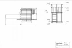 Dětské hřiště Palis Gym Terezka výška podesty 140cm, náročnost komfort, materiál modřín světlý nátěr - obrázek 2