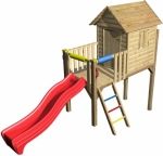 Dětský domeček Monkey´s Home David 100 - obrázek 1
