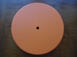 houpací disk masiv oranžový - obrázek 1