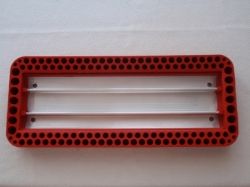 Houpačka sedák aluminium červená - obrázek 2
