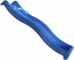 Skluzavka Jungle Gym pro podestu ve výšce 1,5m  modrá + madýlka v ceně - obrázek 3