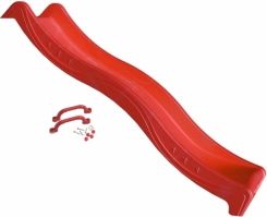Skluzavka Jungle Gym 220cm červená + madýlka v ceně - obrázek 1