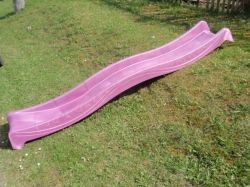Skluzavka Jungle Gym 220cm růžová + madýlka v ceně - obrázek 3