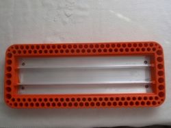 Houpačka sedák aluminium oranžová - obrázek 2