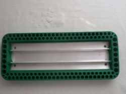 Houpačka sedák aluminium tmavě zelená - obrázek 2