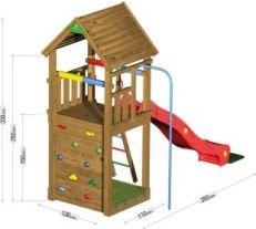 Dětské hřiště Monkey´s Home Eko-line Hansel - obrázek 1