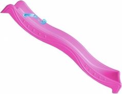 Skluzavka Jungle Gym pro podestu ve výšce 1,5m fialová + madla - obrázek 4