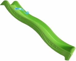 Skluzavka Jungle Gym pro podestu ve výšce 1,2m zelená + madla v ceně - obrázek 2