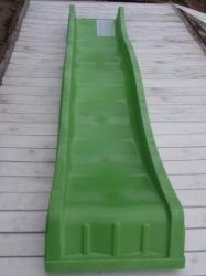 Skluzavka Jungle Gym pro podestu ve výšce 1,2m zelená + madla v ceně - obrázek 3