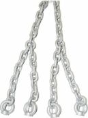 Galvanizovaný řetěz 2,3m/5mm - 2 kusy - obrázek 1