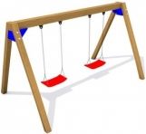 HOUPAČKA Monkey´s Duoswing mini - obrázek 1