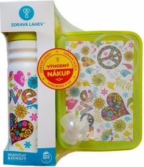 Set Zdravá láhev a Zdravá sváča Hippies - obrázek 2