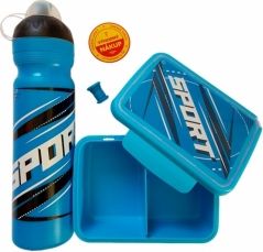 Set Zdravá láhev a Zdravá sváča Sport modrý - obrázek 1