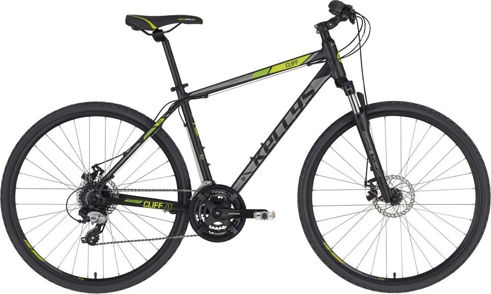 Kellys CLIFF 70 28" - model 2020 Black Green - XL (23") - obrázek 1