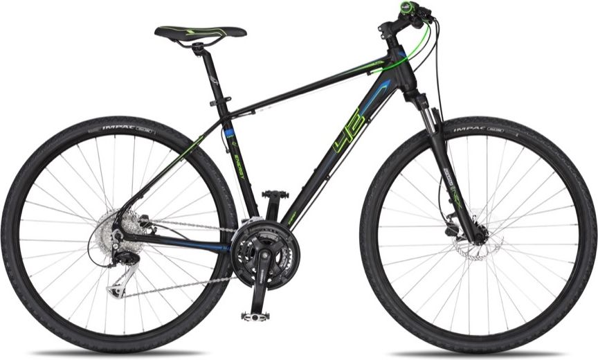4EVER Energy Disc 28'' - model 2019 černo-zelená - 17" - obrázek 1