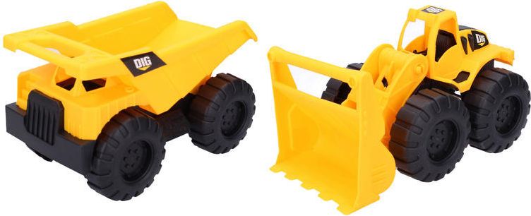 Wiky Vehicles Stroj stavební 20 cm, 2 druhy - obrázek 1