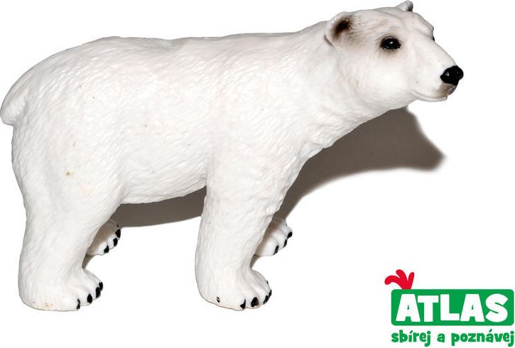 Atlas C - Figurka Medvěd lední 10 cm - obrázek 1