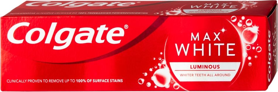 Colgate Max White Luminous zubní pasta 75 ml - obrázek 1