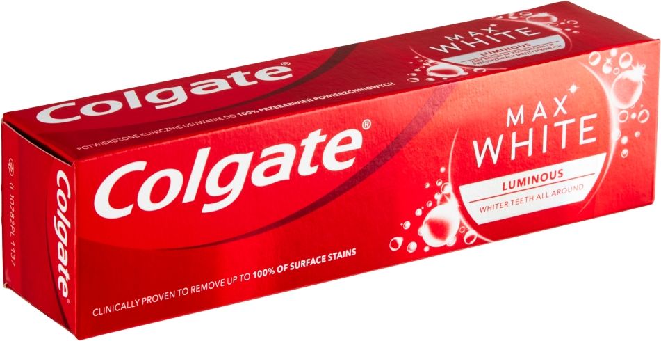Colgate Max White Luminous zubní pasta 75 ml - obrázek 2