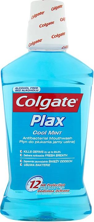 Colgate Plax Cool Mint Ústní voda bez alkoholu 500 ml - obrázek 1