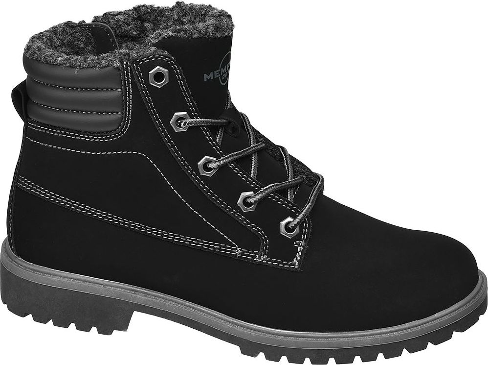 Deichmann - Memphis One Černá kotníková obuv Memphis One se zipem 40 černá - obrázek 1