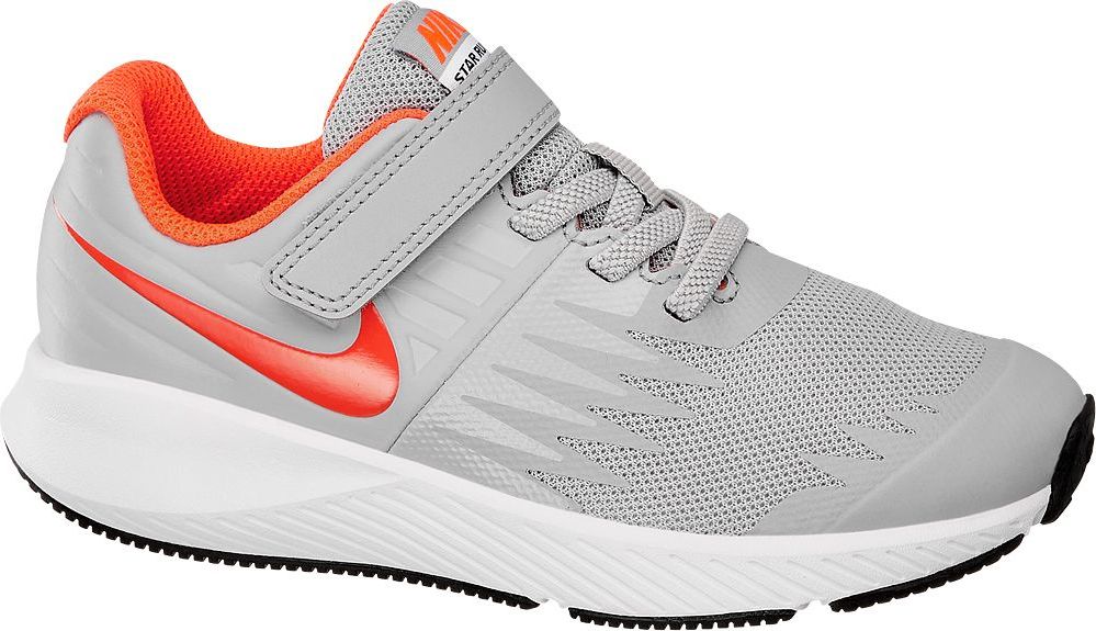 Deichmann - NIKE Šedé dětské tenisky na suchý zip Nike Star Runner 33 šedá - obrázek 1