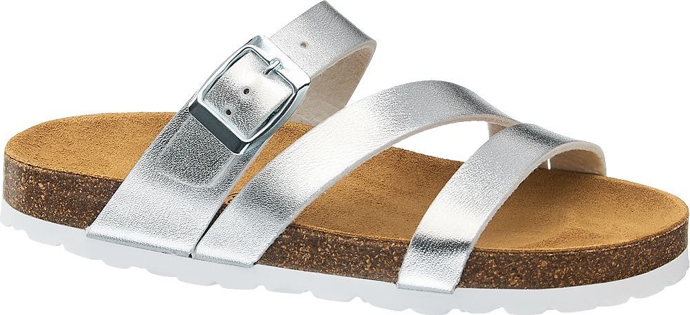 Deichmann - Elefanten Metalické přezůvky Elefanten stříbrné 33 stříbrná - obrázek 1