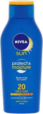 Nivea Sun Protect & Moisture hydratační mléko na opalování OF 20 200 ml - obrázek 1