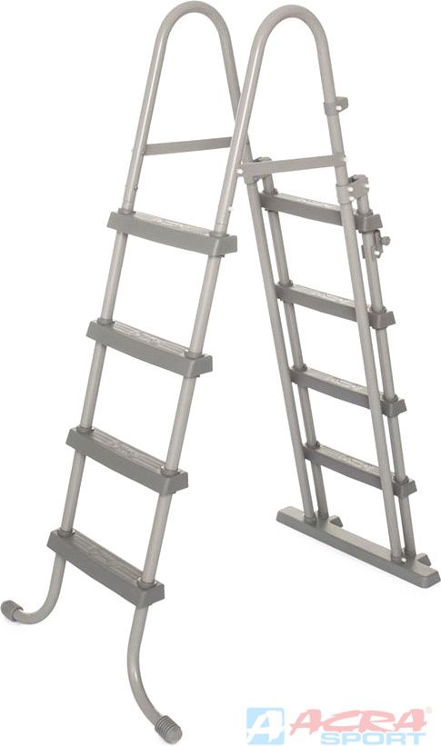BESTWAY Schůdky k bazénu do výšky 122cm šedé 58331 - obrázek 1