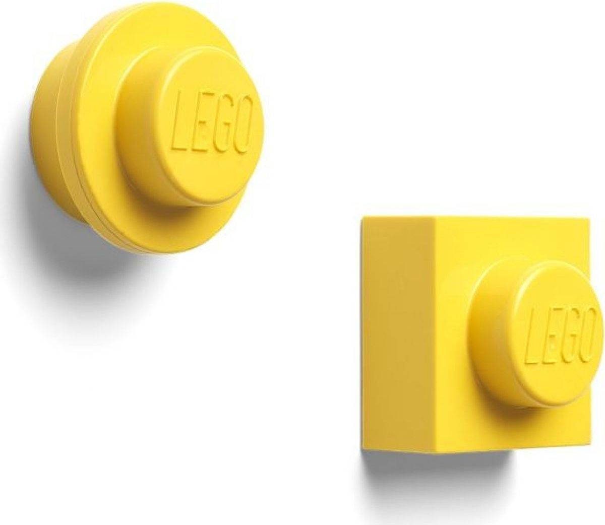 LEGO® magnetky, set 2 ks - žlutá - obrázek 1