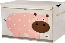 3 sprouts Uzavíratelný box - bedna na hračky Hroch - obrázek 1