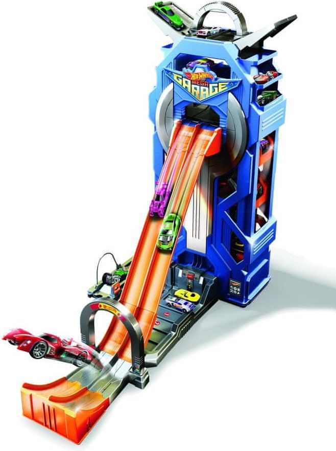 Hot Wheels City - Garáž se závodní drahou - obrázek 1