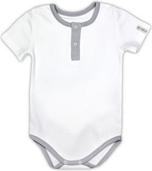 Bavlněné body/polo NICOL JEŠTĚRKA - krátký rukáv - smetanové - 92 (18-24m) / 92 - obrázek 1