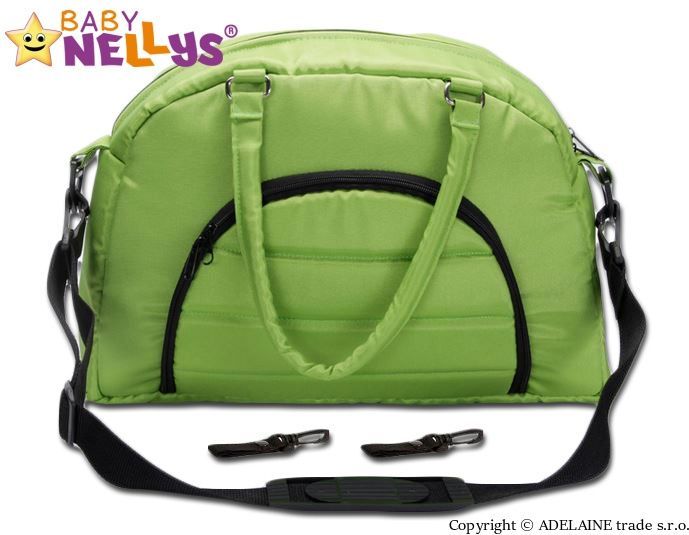 Taška na kočárek Baby Nellys ® ADELA LUX - amarantová - obrázek 5