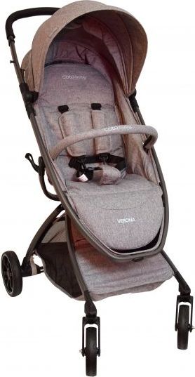 Coto Baby Kočárek  VERONA Comfort Line - Len Grey - obrázek 1
