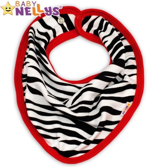 Bavlněný šátek na krk ZEBRA Baby Nellys ® - obrázek 1