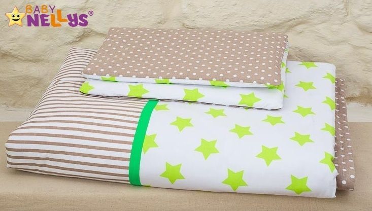 Mantinel s povlečením STARS be LOVE č. 3 - 120x90 - obrázek 2