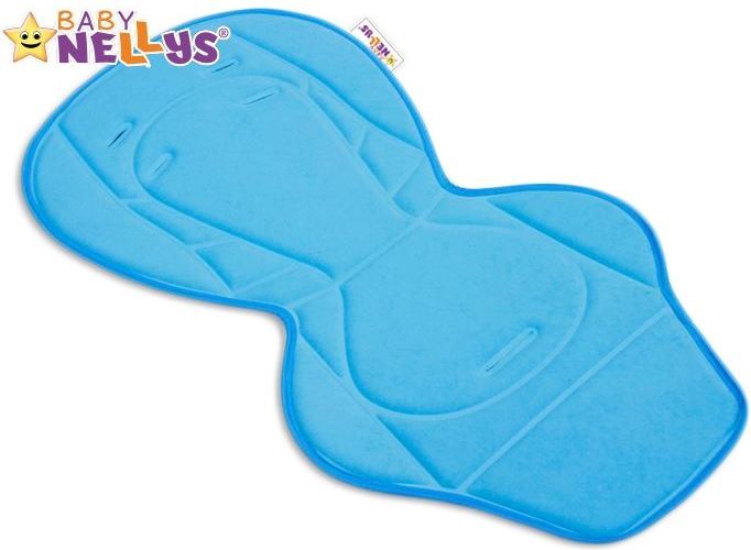 Vložka do kočárku Baby Nellys ® - modrá/tyrkys - obrázek 1