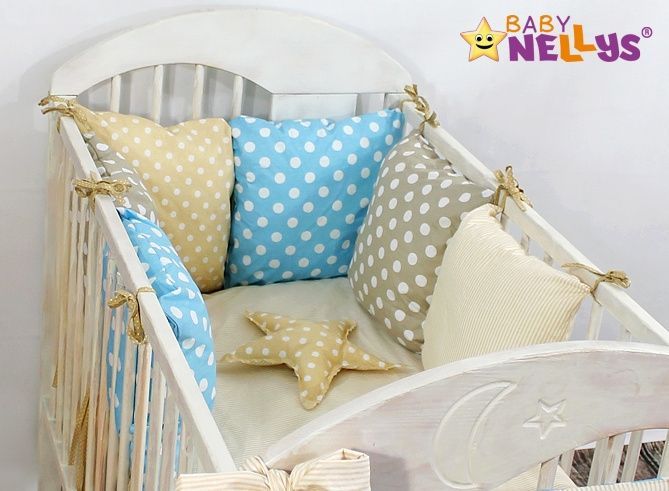 Mantinel BE LOVE LUX polštářkový s povlečením vzor č. 1 - 120x90 - obrázek 1